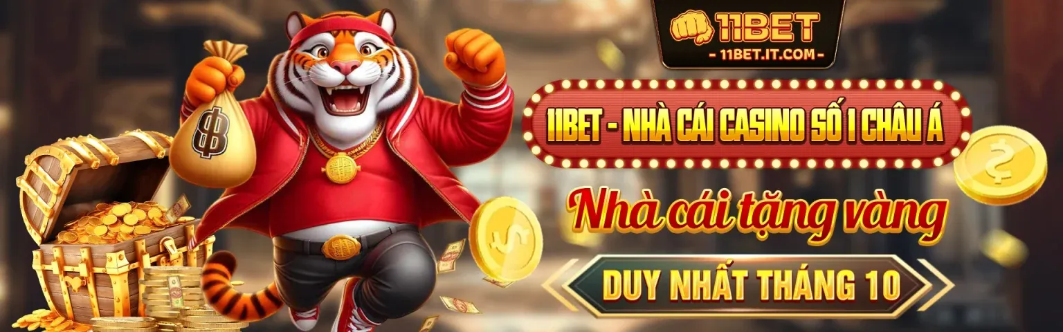 Hình ảnh hero Rikvip Slot Games, đồ họa sống động, tiền vàng và hiệu ứng ánh sáng