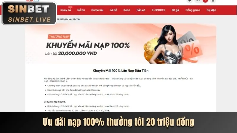 Ưu đãi chào mừng thành viên mới rikvip link vào